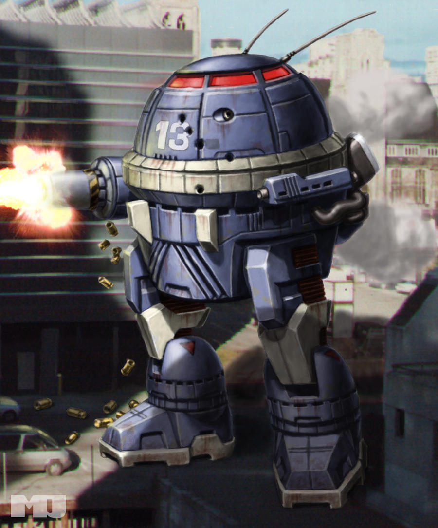 Battletech - Urbanmech by SteamPoweredMikeJ