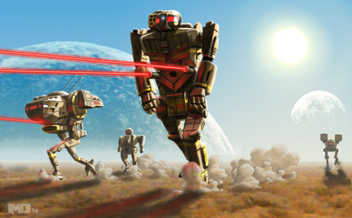 Battletech - On the Run by SteamPoweredMikeJ