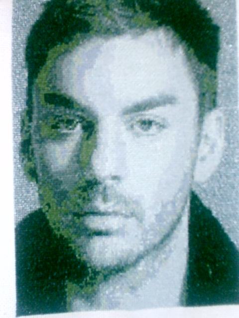 SHANNON LETO CROSS STITCH