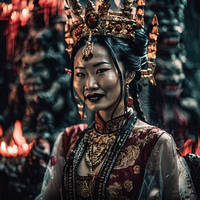 Queen Black Teeth of Avichi Hades