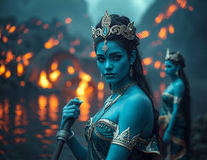 Blue Tara, a.k.a., Ekajati (Mahavidya)