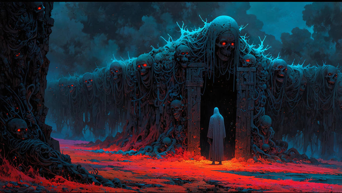 Through The Gate Of The Damned By Socialgatherings
