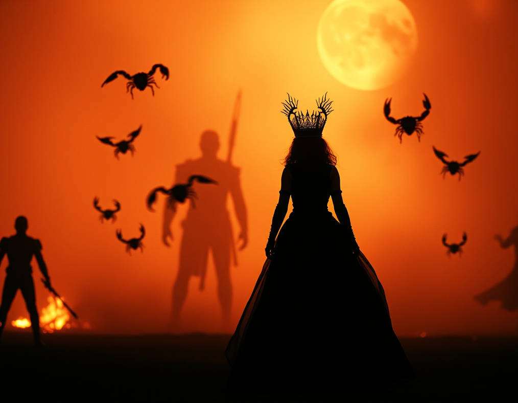 Queen of the Underworld (A Lament in Silhouette)