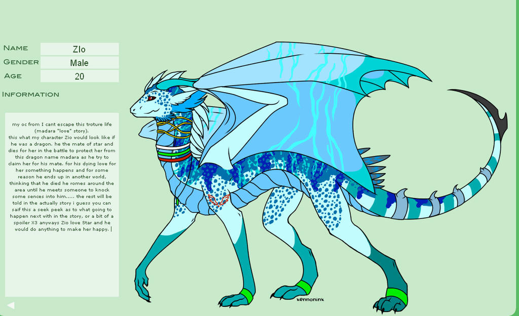 Zio As A Dragon