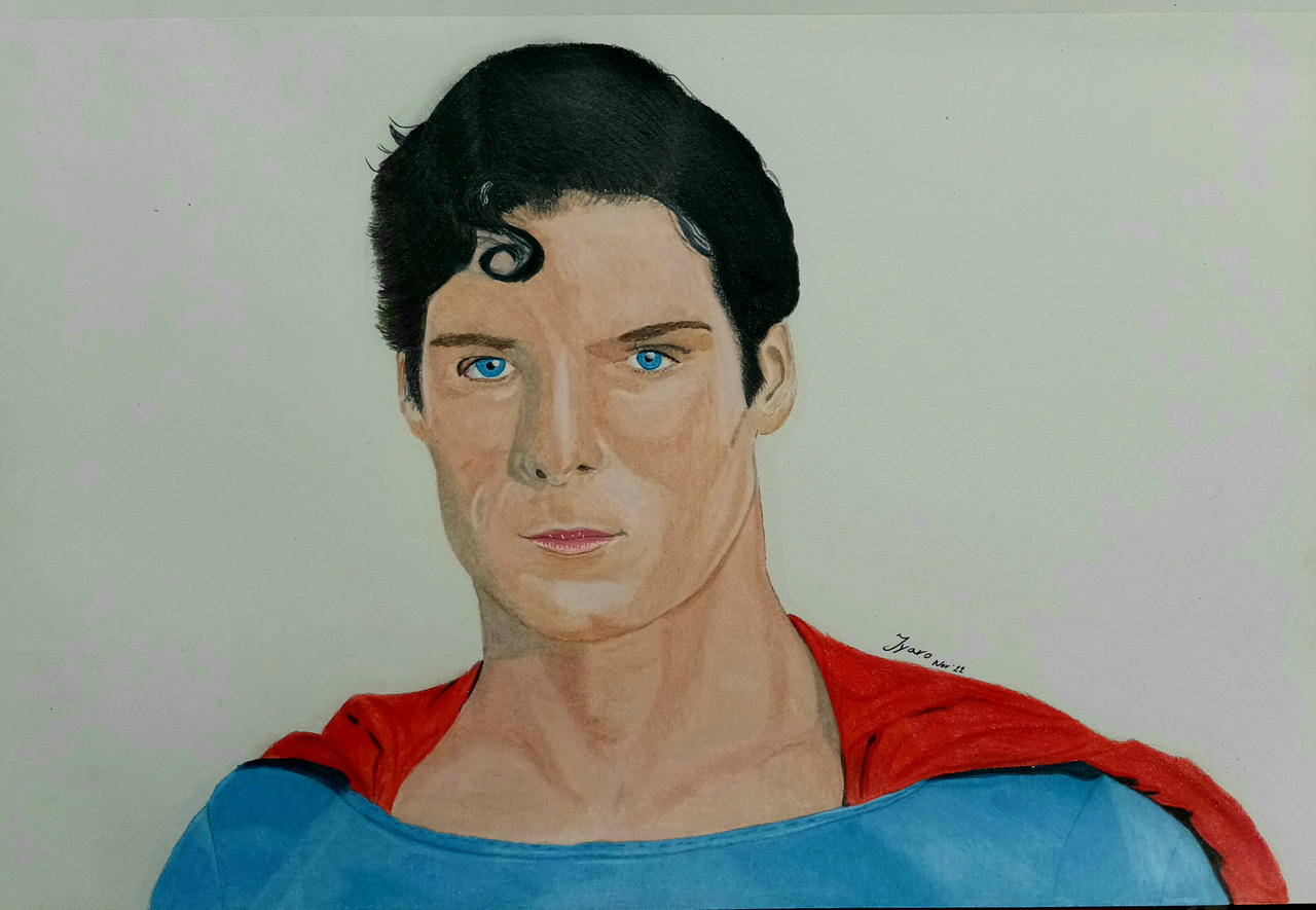 Christopher Reeve Original Superman drawing by Jyaro on DeviantArt
