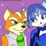 Fox McCloud and Krystal