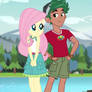 Fluttershy and Timber Spruce