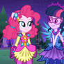 Pinkie and Twilight: Night in Everfree