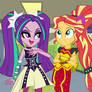 Aria Blaze and Sunset Shimmer