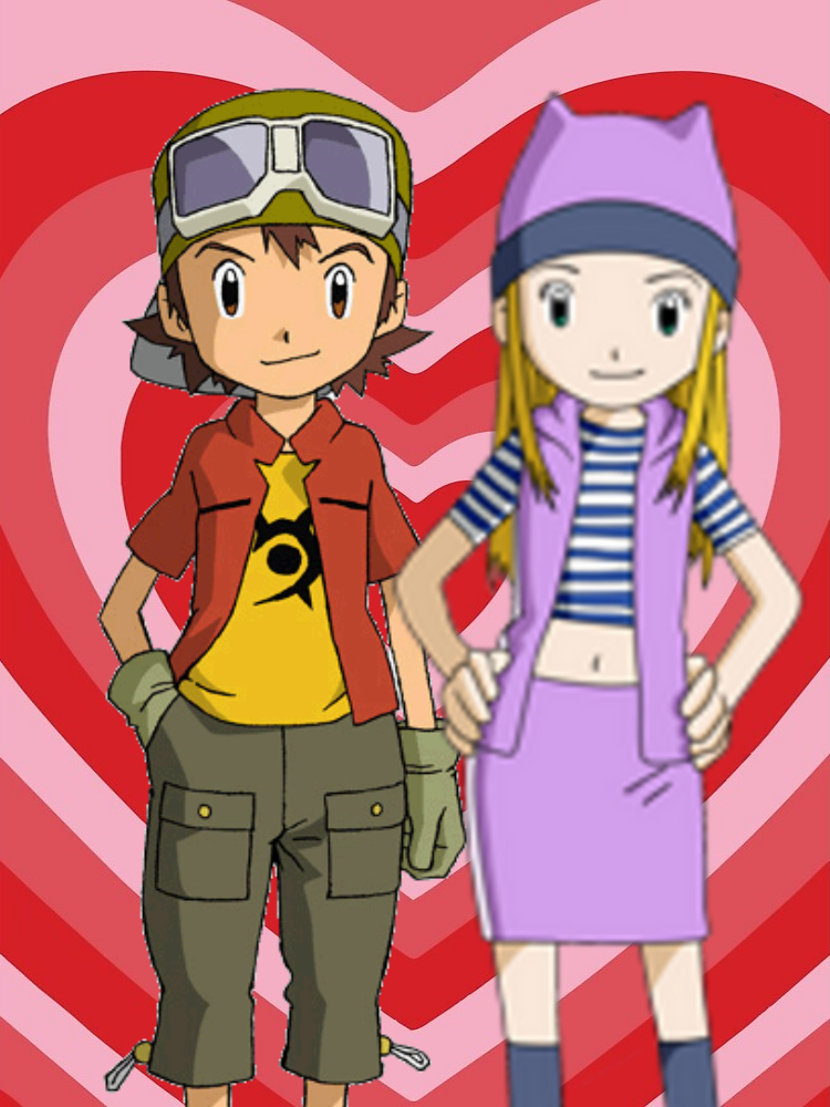 takuya x zoe (izumi)  Digimon tamers, Digimon frontier, Digimon