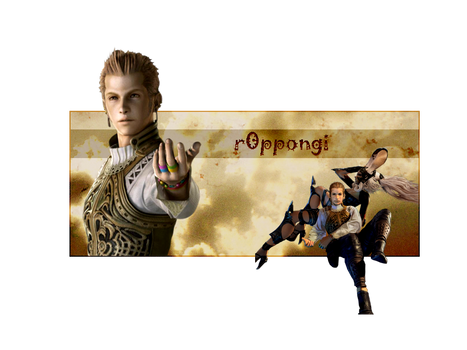 Balthier and Fran