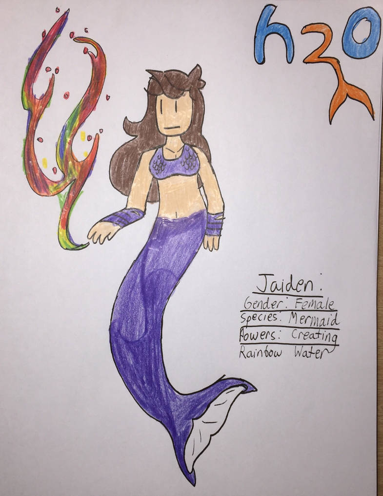 FanArt Jaiden as a Mermaid from H2O by 2riversalvevold on DeviantArt