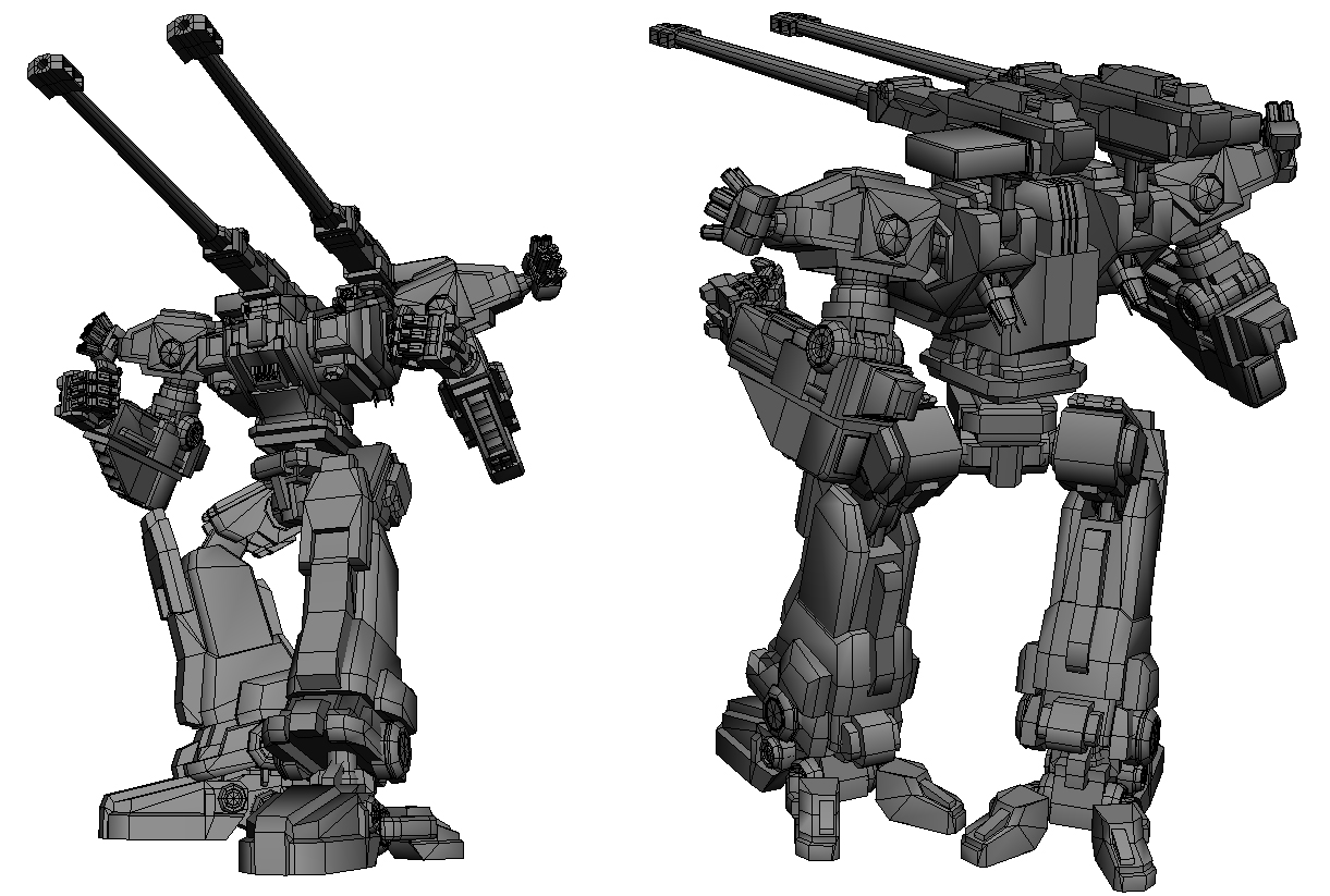 'Normal' Mech - The Big Guns