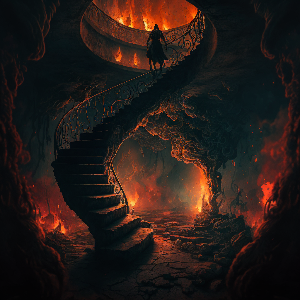 Stairs to hell by gyur3x on DeviantArt