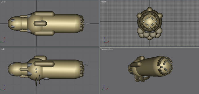 Missile capital ship