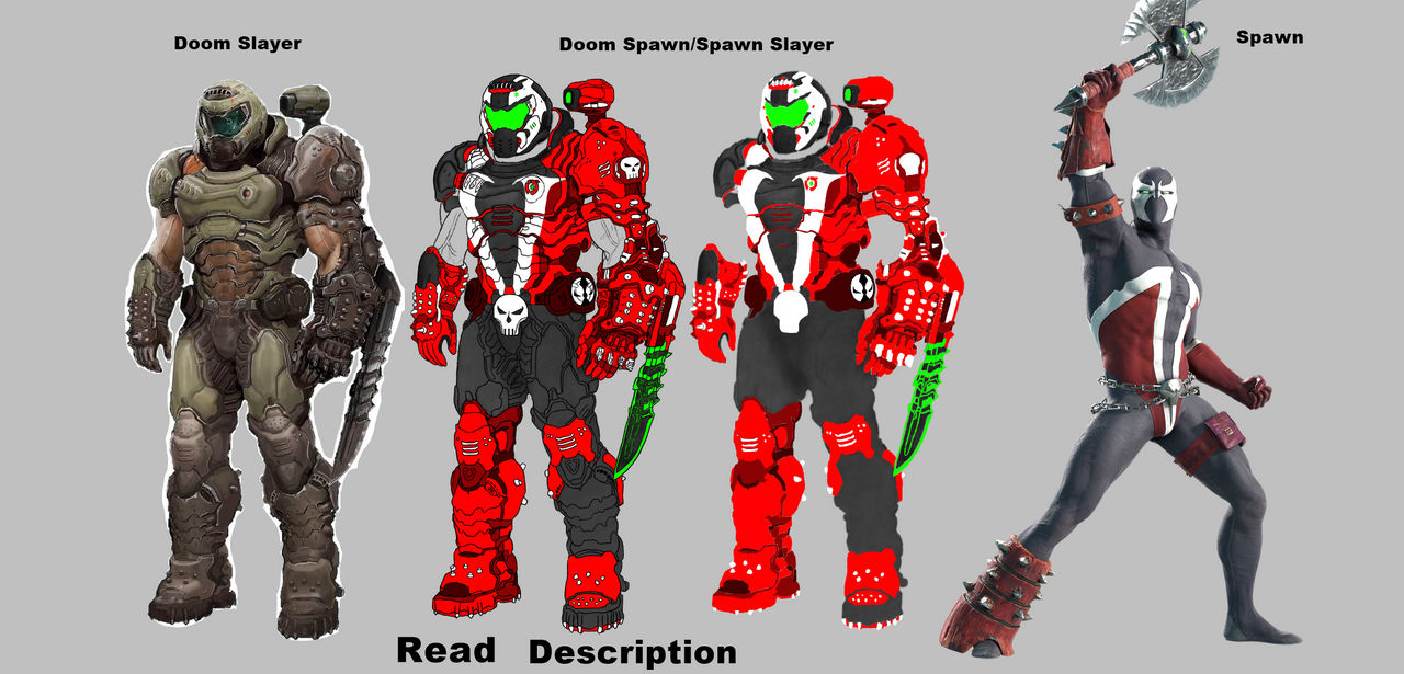 Doom Spawn/Spawn Slayer Concept (Kaiju Cthulhu) by KaijuCthulhu on