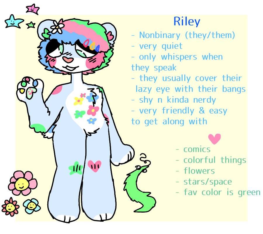 Riley ref 2/2 by ghostarting on DeviantArt