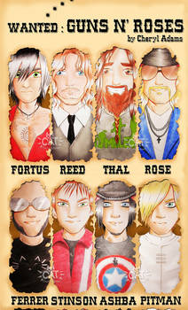 WANTED : Guns n Roses