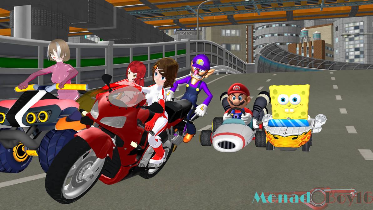 Racing in Toad's Turnpike by MonadoBoy16 on DeviantArt