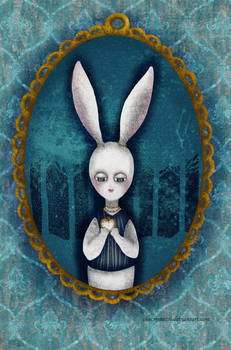 white rabbit