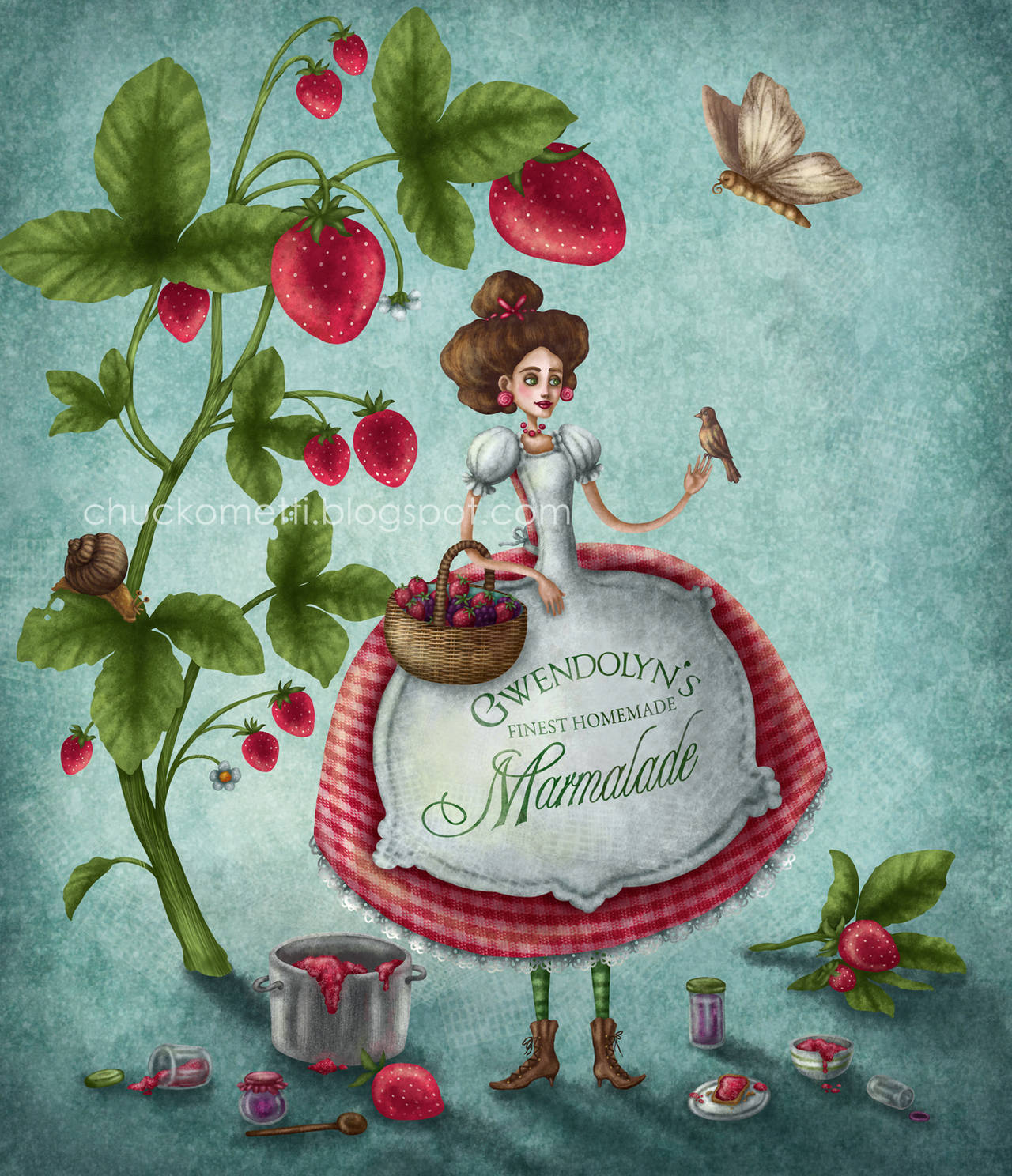 Strawberry Night by chuckometti
