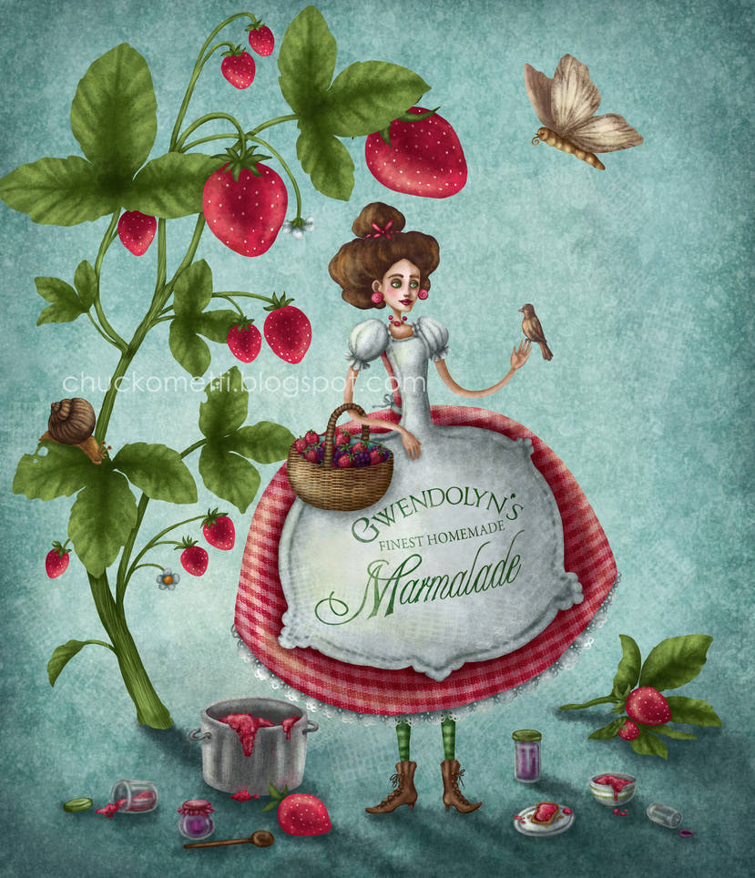 Strawberry Night by chuckometti