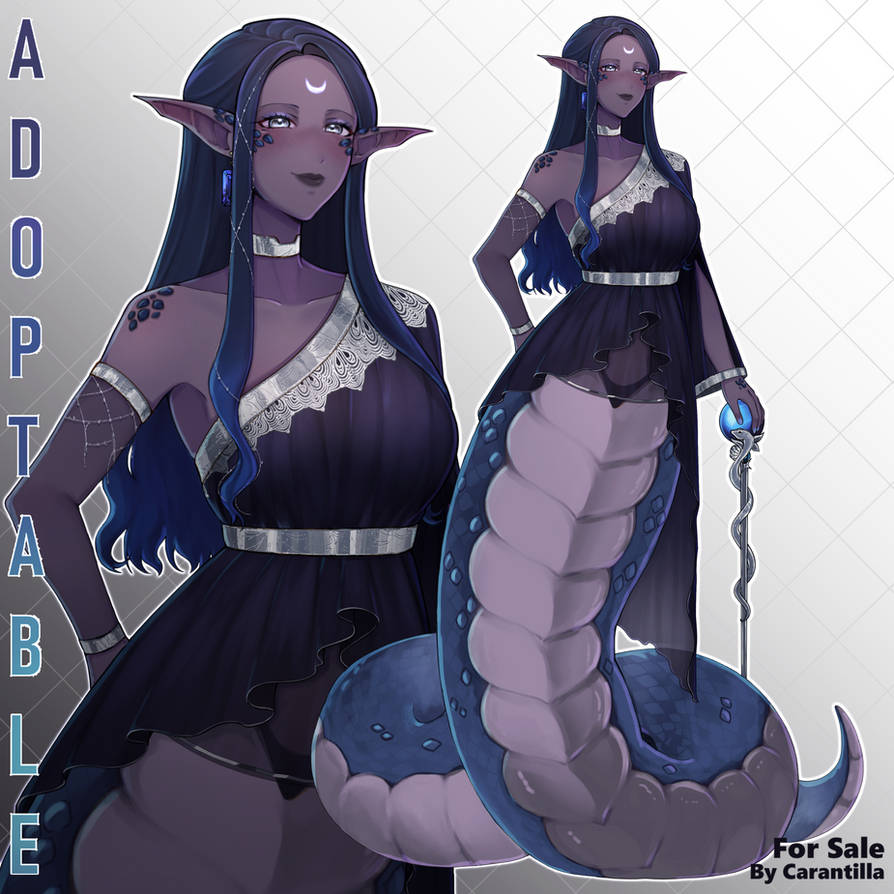 Lamia Female Ranger (Sold) Lamia Sorcerer - Adoptable by Carantilla on DeviantArt
