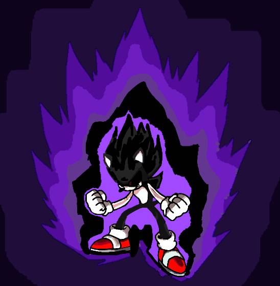 Dark Sonic 2 by TheArtistPanda on DeviantArt