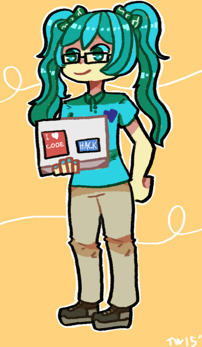 Nerdsune Miku