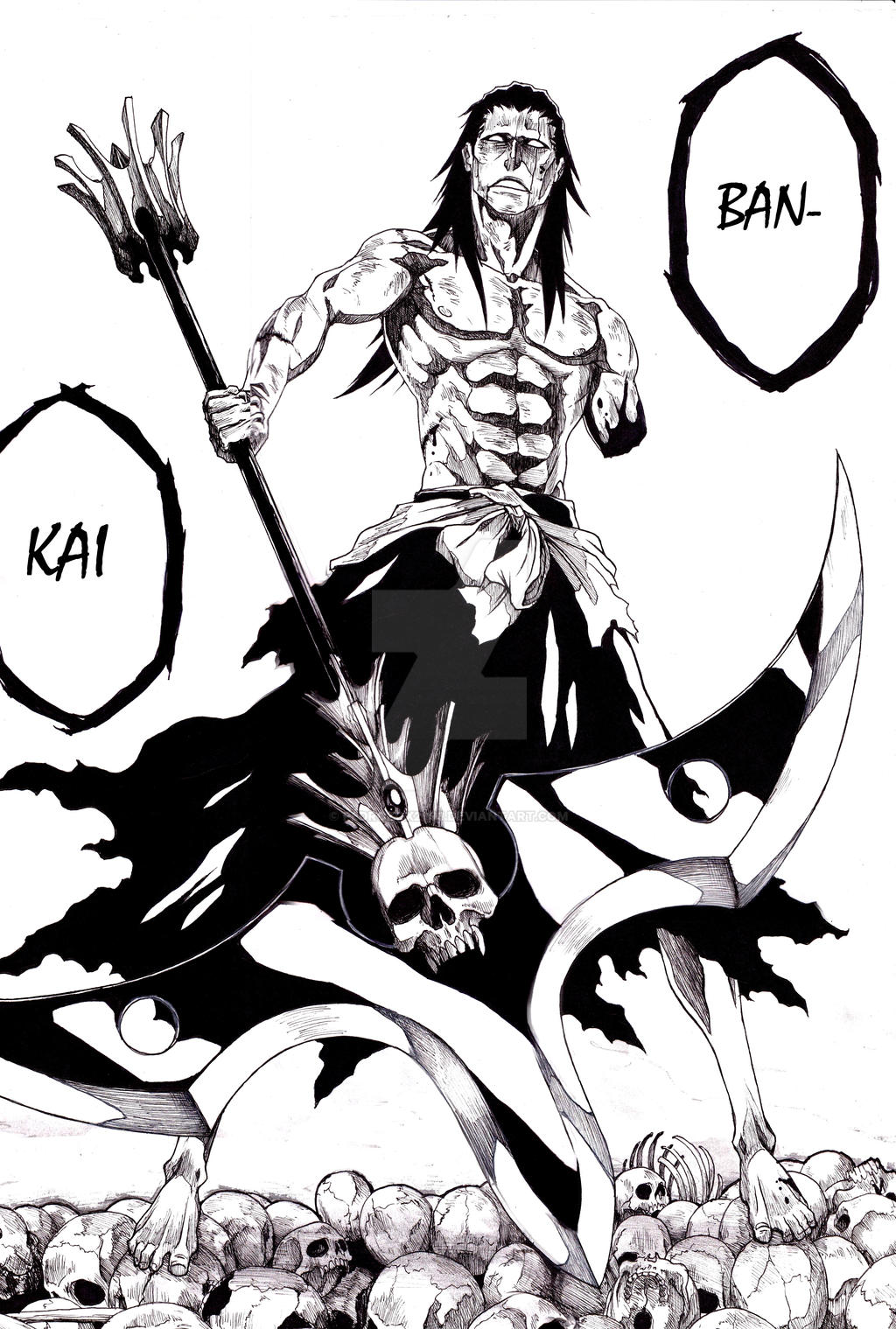 Kenpachi Bankai El Verdugo.