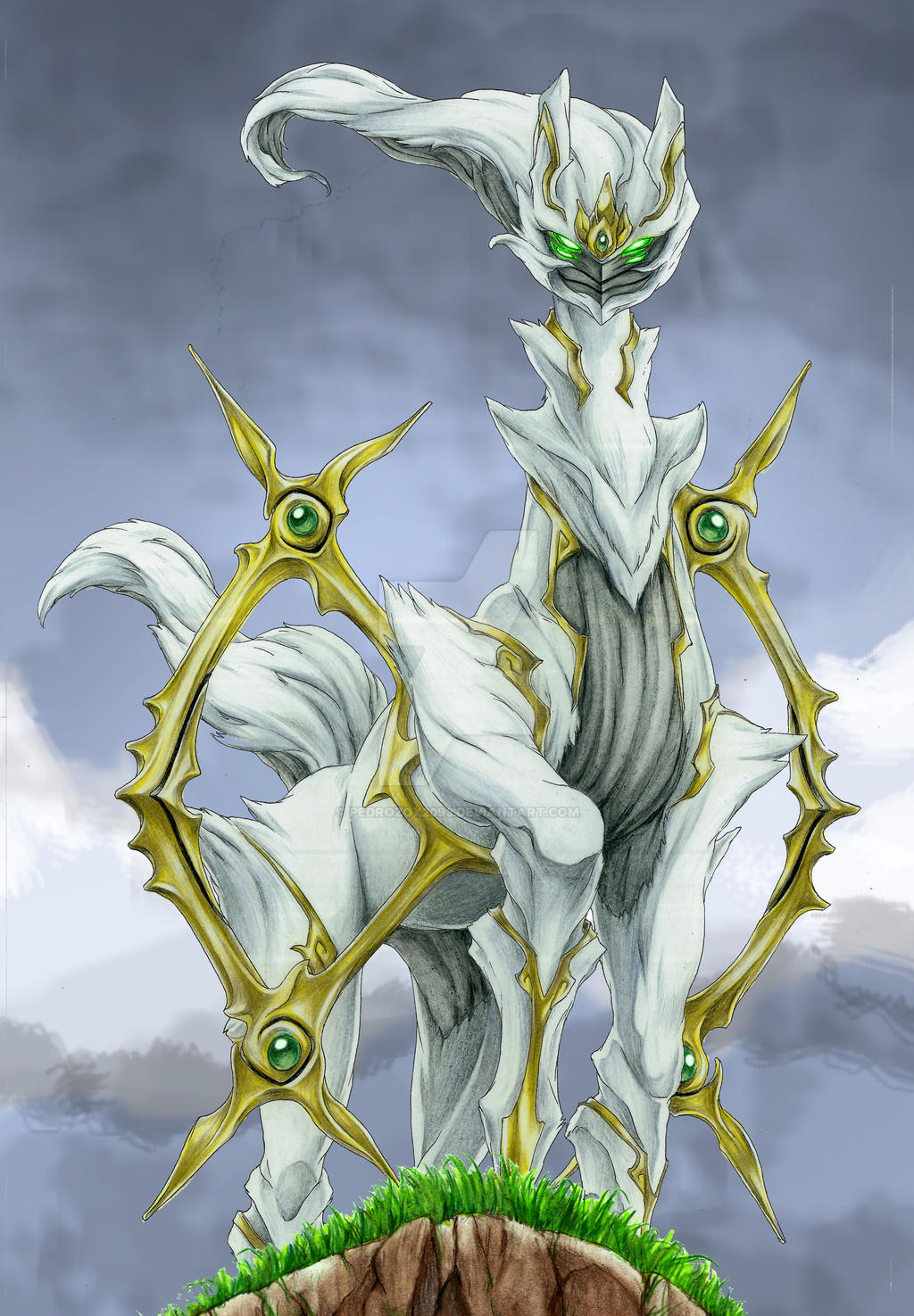 Arceus The Alpha Pokemon by pedrozox2093 on DeviantArt