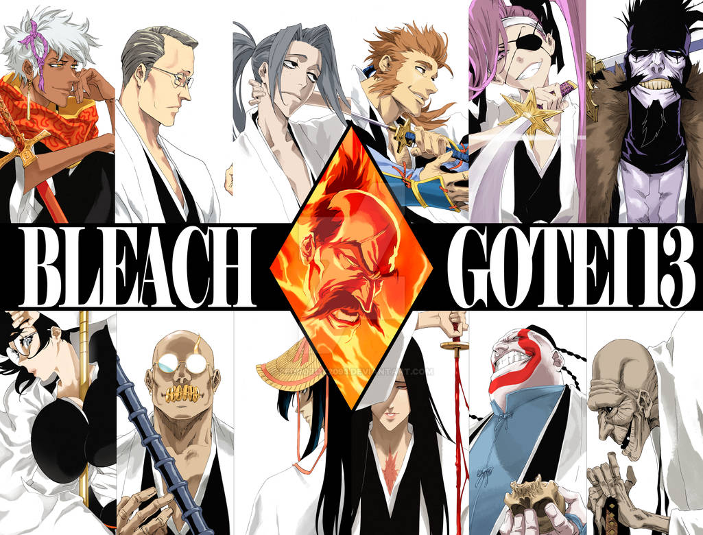 The Original Gotei 13 Bleach Fanart By Pedrozox2093 On DeviantArt the-original-gotei-13-bleach-fanart-by-pedrozox2093-on-deviantart
