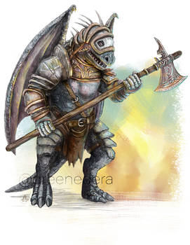 Sivak draconian - Dragonlance Nexus