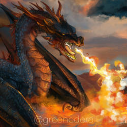 Dragon - Roaring fire