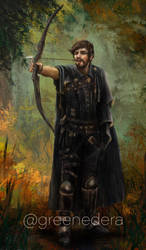 One-armed archer Rogue - Echoes of Krynn
