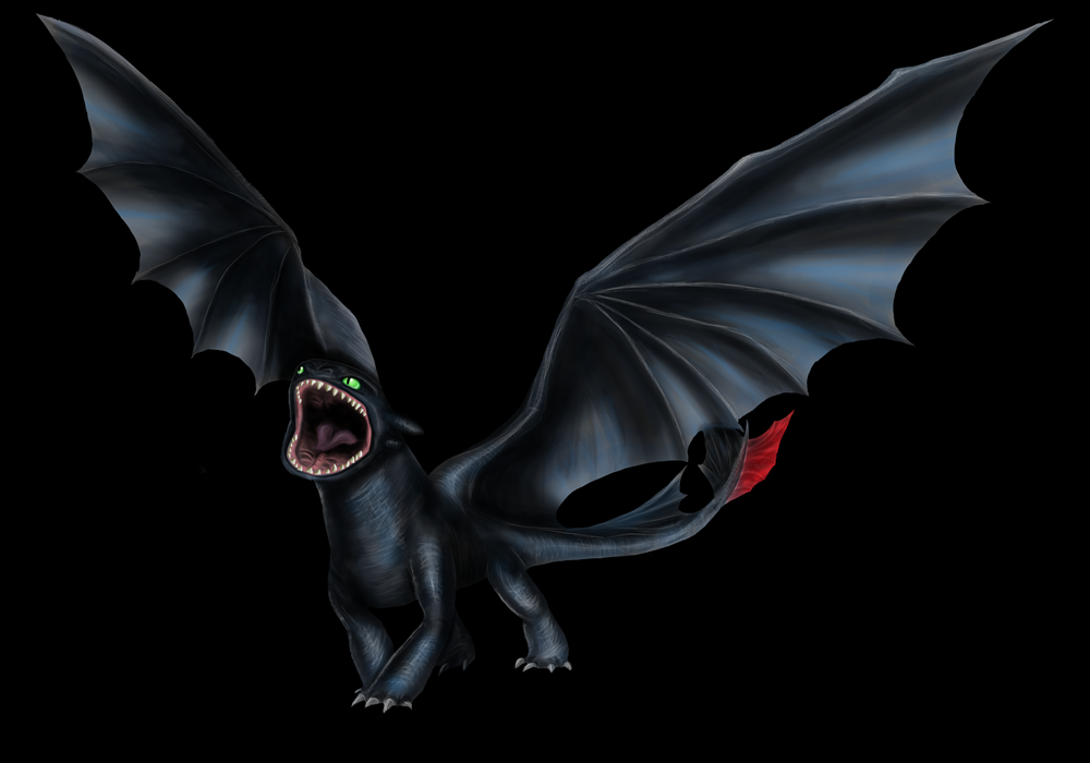 WIP - Toothless by Efirende on DeviantArt