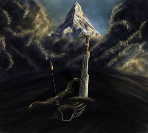 Under the Lonely Mountain we lie