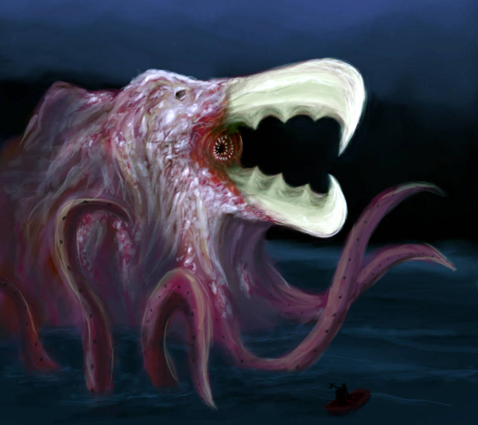 Water Colossus: Abyssal Lurker by ViolentQuiche on DeviantArt