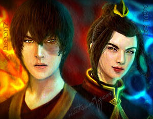 Zuko and Azula - Firelords