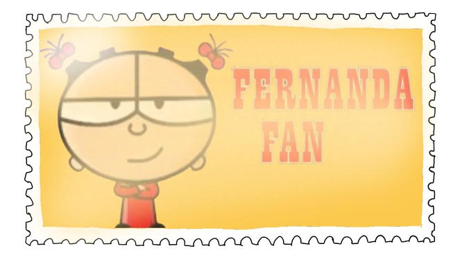 Vector Fernanda Fernanda fan (stamp) by RosetheOtterOfficial on DeviantArt