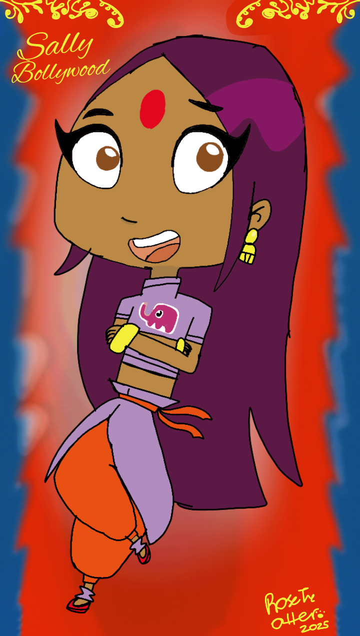Sally Bollywood digital Art By RosetheOtterOfficial On DeviantArt sally-bollywood-digital-art-by-rosetheotterofficial-on-deviantart