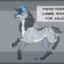 [SOLD] PWYW Feral Canine Adopt