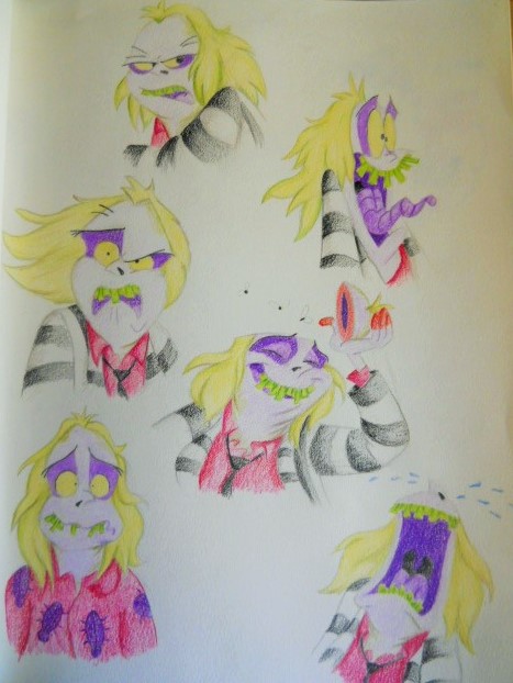 Beetlejuice sketches 2