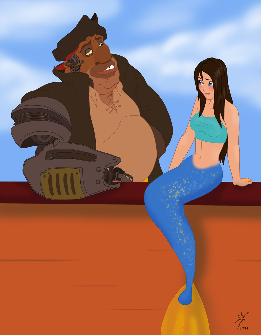 The Mermaid and the Pirate