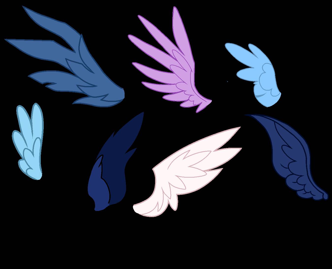 Mlp wing bases by KatlyenGaming on DeviantArt