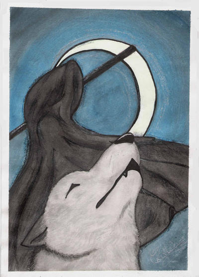 Death and Wolf like the Moon