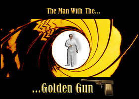 Golden gunbarrel