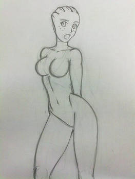 (Not) Naked Liara.