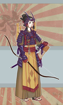 Commission - Female Samurai