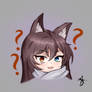 Confused fox girl